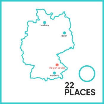Wo liegt Regensburg in Deutschland?