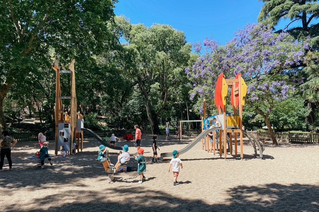 Spielplatz im Jardim do Estrela in Lissabon