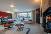 Großzügige Zimmer mit toller Aussicht im The Spire Hotel Queenstown