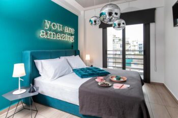 Hotelzimmer im 14 Reasons Why in Athen