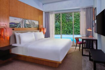 Zimmer im Aloft Hotel Seminyak auf Bali