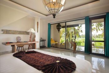 Zimmer im Green Fiel Hotel in Ubud auf Bali