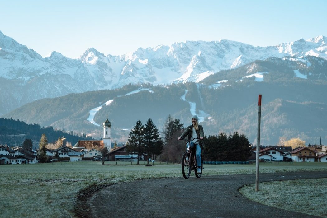 Fahrradfahren in Garmisch-Partenkirchen
