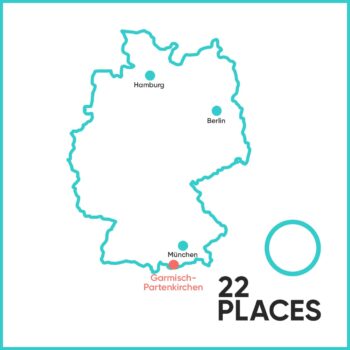 Karte zu Orientierung, wo Garmisch-Partenkirchen in Deutschland liegt