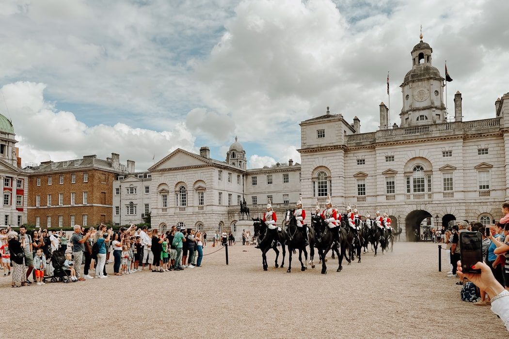 Die Horse Guards Parade in London