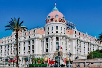 Das berühmte Hotel Le Negresco von Nizza
