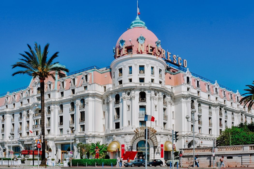 Das berühmte Hotel Le Negresco von Nizza