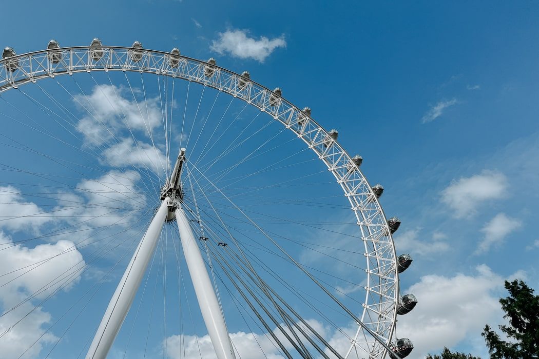 Das London Eye ist eines der Highlights in London