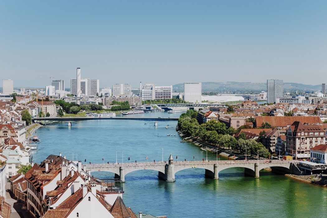 Die Mittlere Brücke in Basel