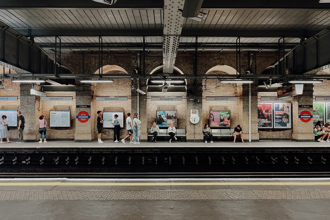 Station der Londoner Metro