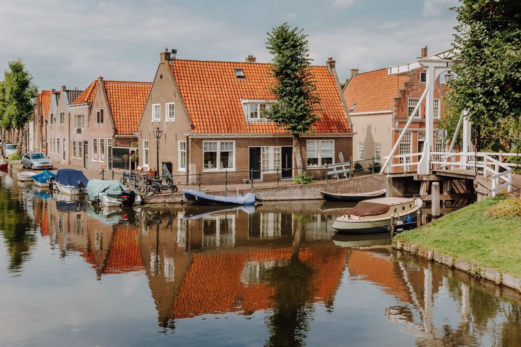 Das schöne Dorf Monnickendam in Amsterdam
