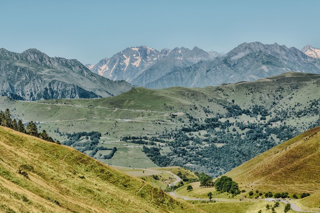 Berglandschaft in den Pyrenäen