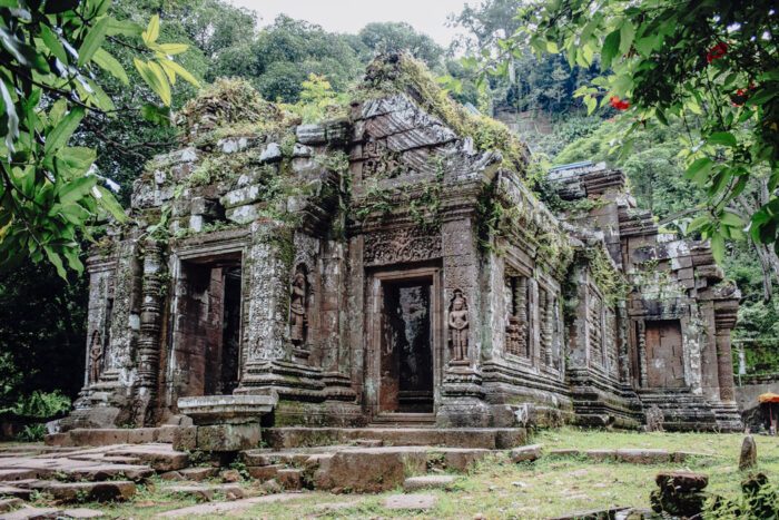 Wat Phou in Champassak in Laos