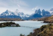 Berge, See und Wiesen im Torres del Paine Nationalpark