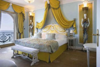 Zimmer im Hotel Le Negresco an der Côte d'Azur