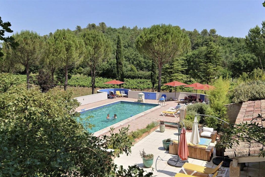 Pool des Hotel Une Campagne en Provence an der Côte d'Azur