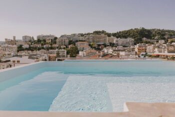 Rooftop-Pool im Hotel Amour Nizza