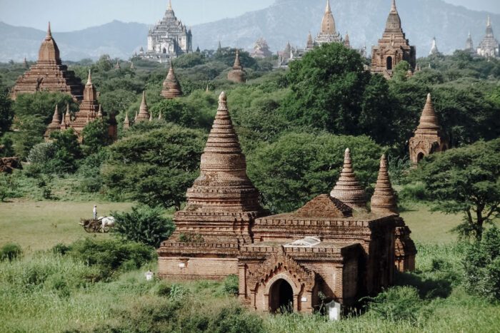 Buddhistische Tempel in Bagan, Myanmar