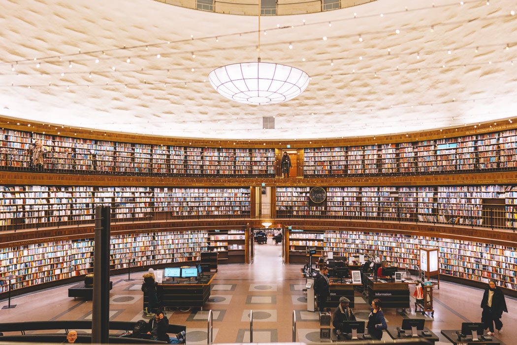 Stadtbibliothek in Stockholm