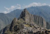 Der Machu Picchu in Peru