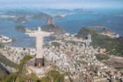 Panoramablick über Rio de Janeiro in Brasilien
