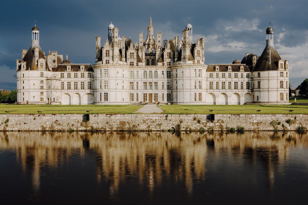 Das beeindruckende Schloss Chambord im Loiretal