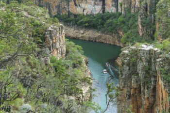 Der Canyon Capitólio in Minas Gerais