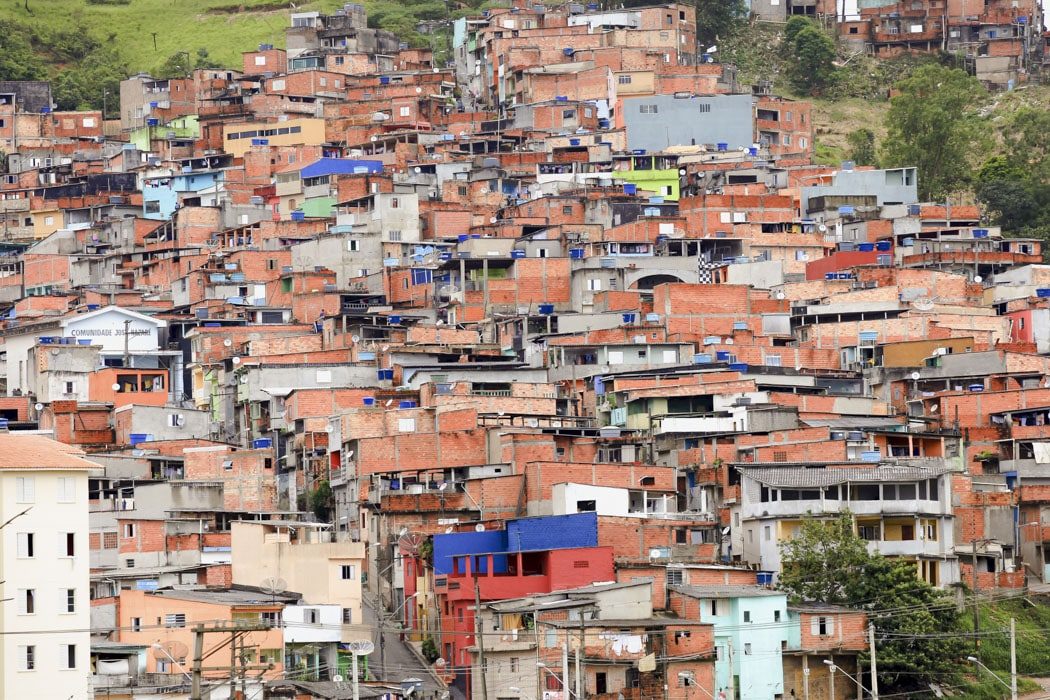 Favela in Brasilien