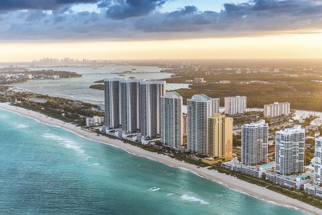 Skyline von Miami in Florida