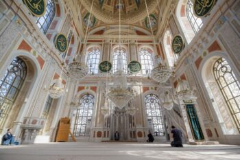 Ortaköy-Moschee von innen