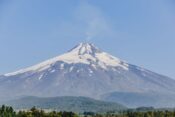 Der Vulkan Villarica in Chile