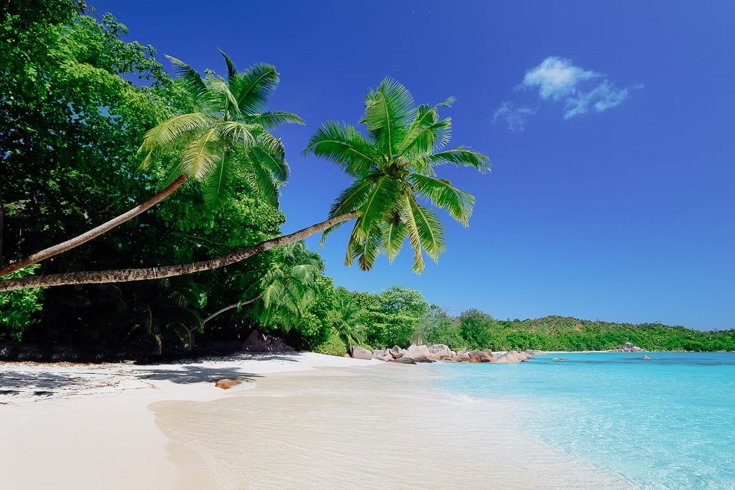 Strand Anse Lazio auf den Seychellen