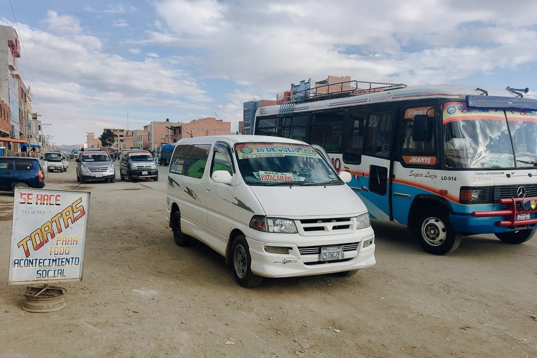 Busse in Bolivien