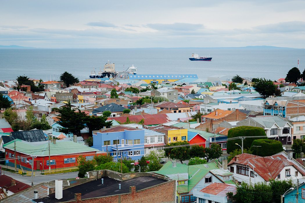 Blick auf Punta Arenas