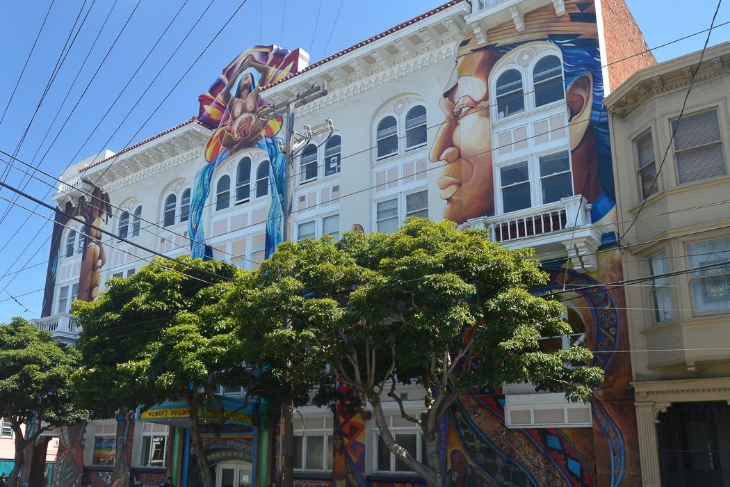 Streetart im Mission District in San Francisco