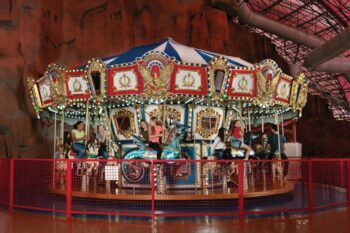 Karussel im Circus Circus Hotel in Las Vegas