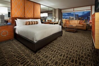 Suite mit Aussicht im MGM Grand Hotel in Las Vegas