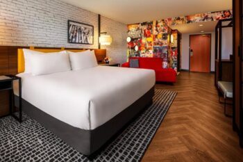 Zimmer im New York New York Hotel in Las Vegas