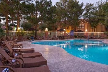 Pool im Westgate Flamingo Bay Resort in Las Vegas