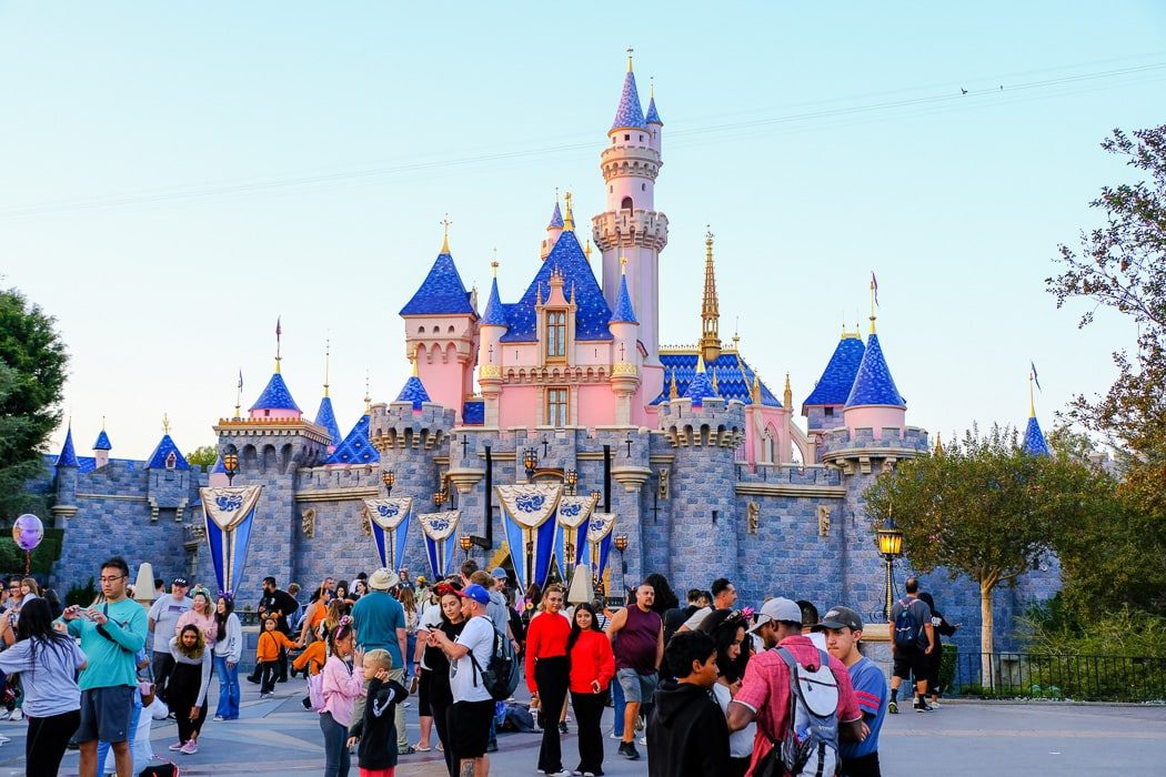Schloss im Disneyland in Anaheim, Los Angeles
