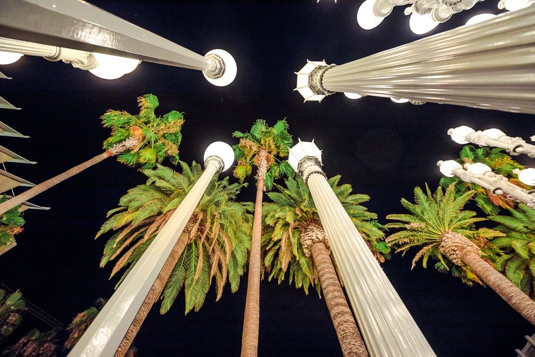 Lichtinstallation im LACMA Los Angeles