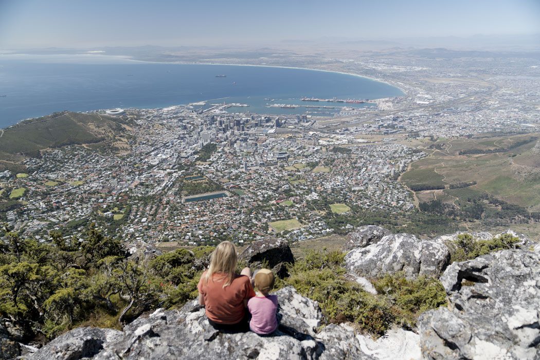 Aussicht vom Tafelberg Kapstadt