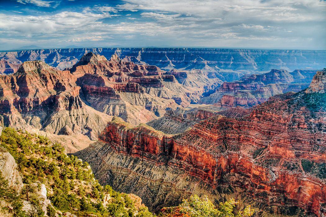 Blick auf den North Rim am Grand Canyon