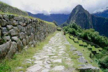Letzter Part des Inka Trails