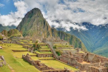 Beeindruckender Blick auf den Machu Picchu