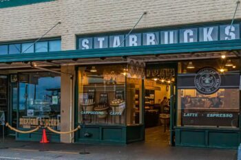 Ältester Starbucks der Welt in Seattle