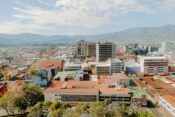 Ausblick auf Costa Ricas Hauptstadt San José