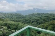 Aussicht vom Santa Terese Reservat in Costa Rica