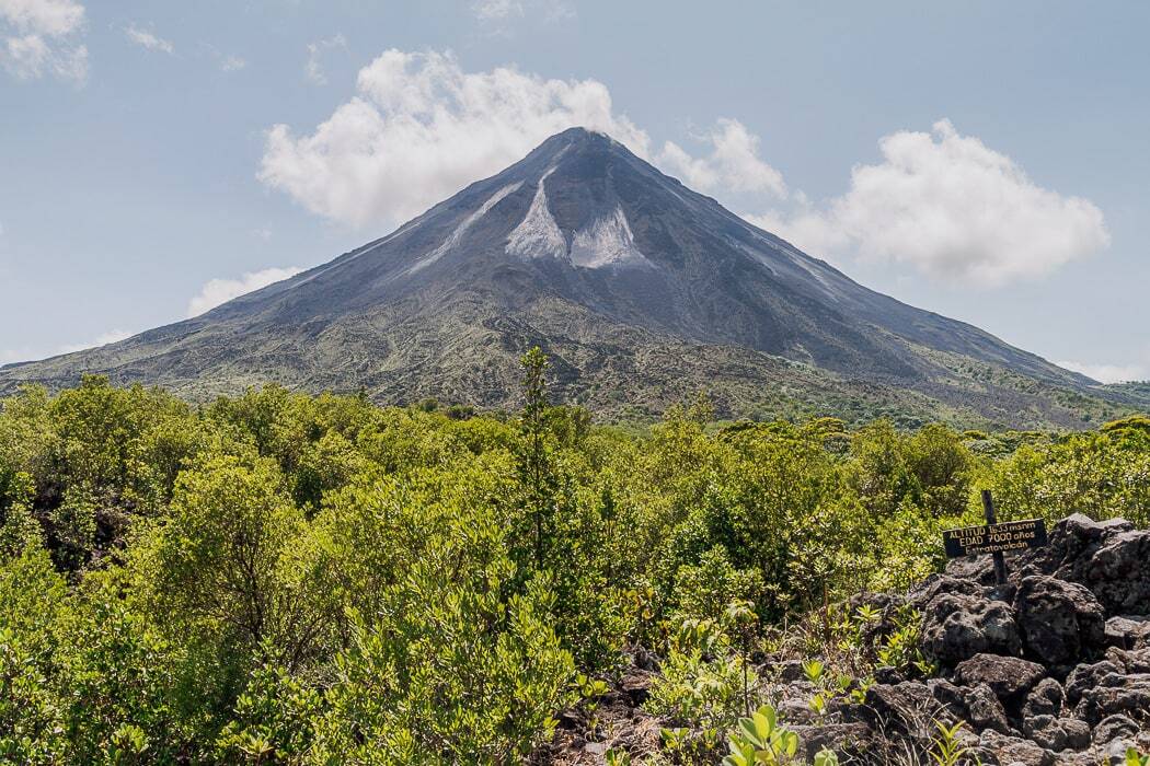 Blick auf den Vulkan Arenal in Costa Rica