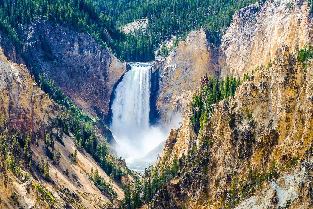Wasserfall Grand Canyon of Yellowstone